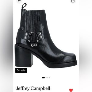 Jeffrey Campbell Moto style Ankle Boots